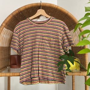 Madewell Rainbow Pocket Tee